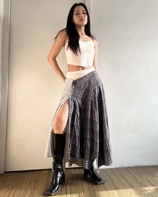 Button-up Maxi Skirt 031