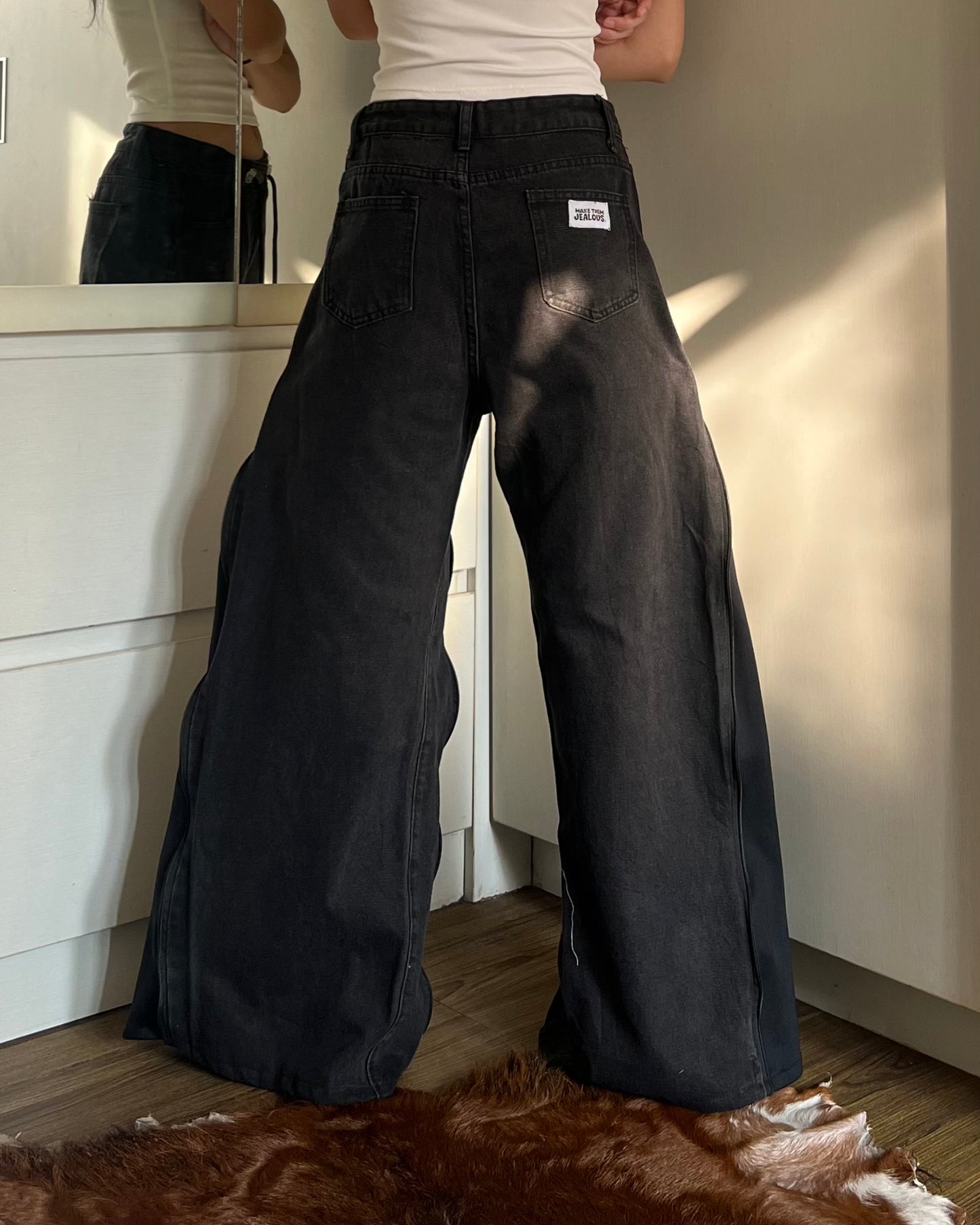 [BIG SIZE] Zipper Pants 0103