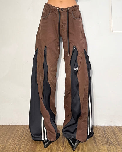 [BIG SIZE] Zipper Pants 037