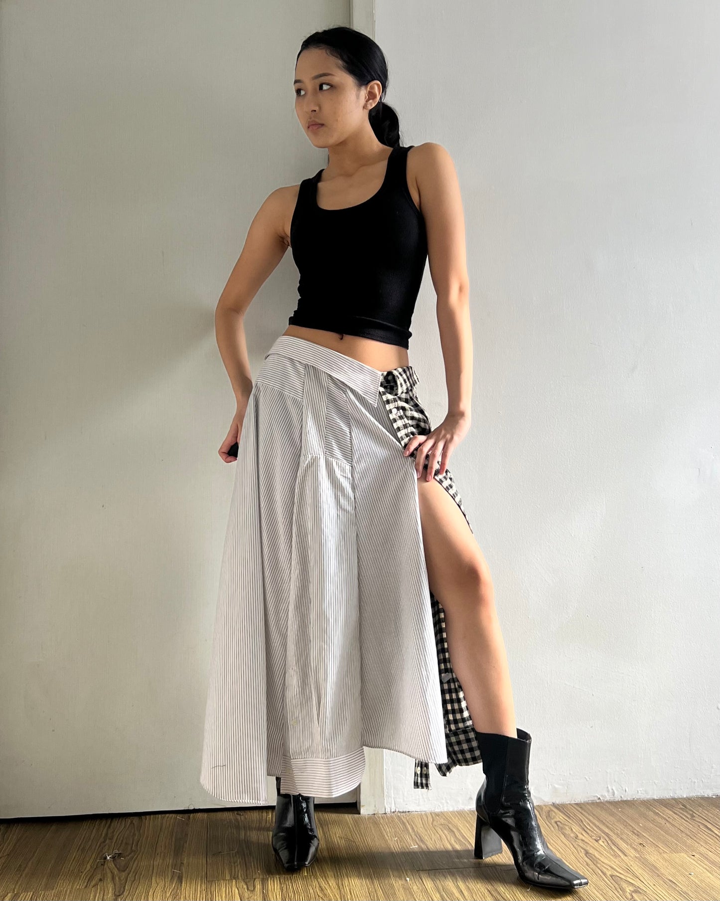 Button-up Maxi Skirt 029