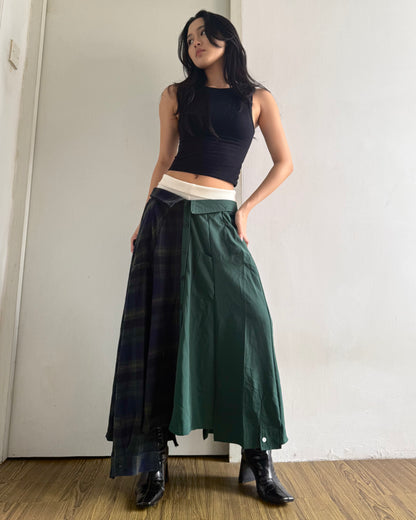 Button-up Maxi Skirt 044