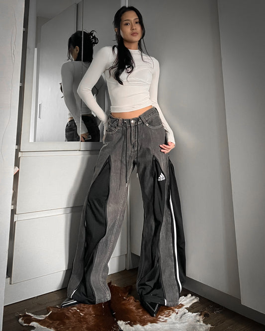 Zipper Pants 068