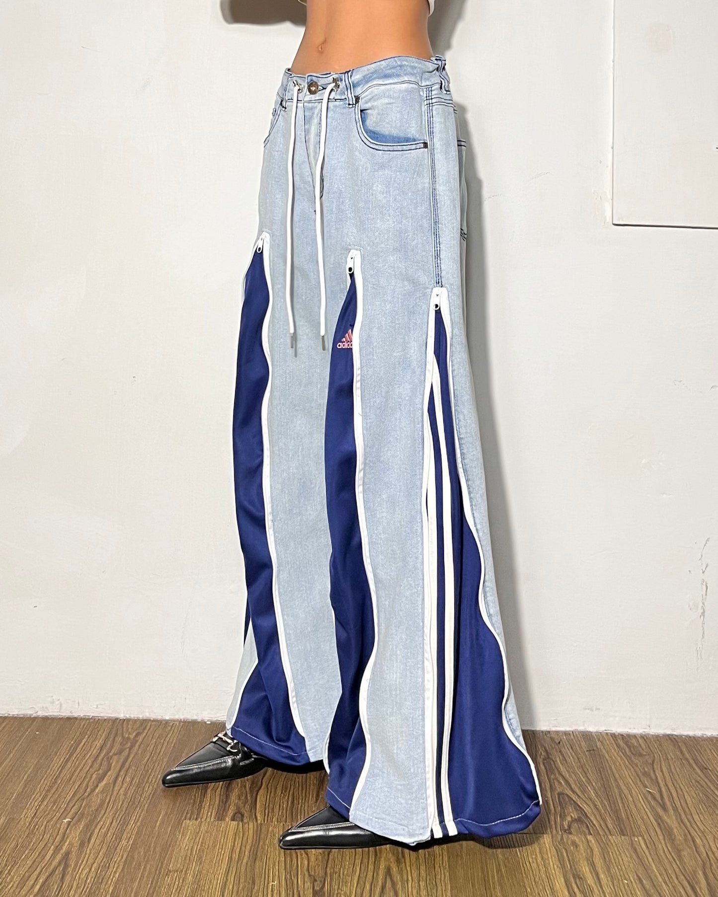 [BIG SIZE] Zipper Pants 024