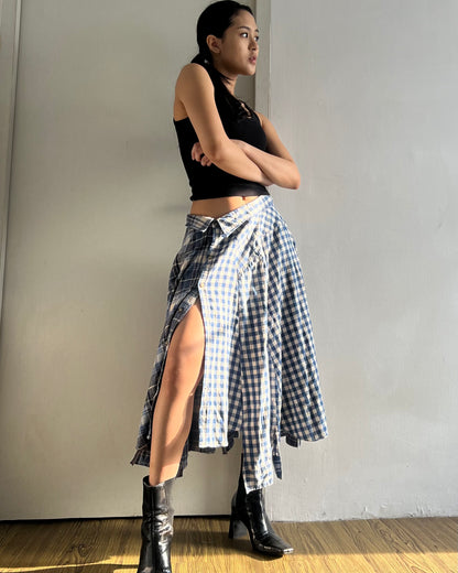 Button-up Maxi Skirt 025