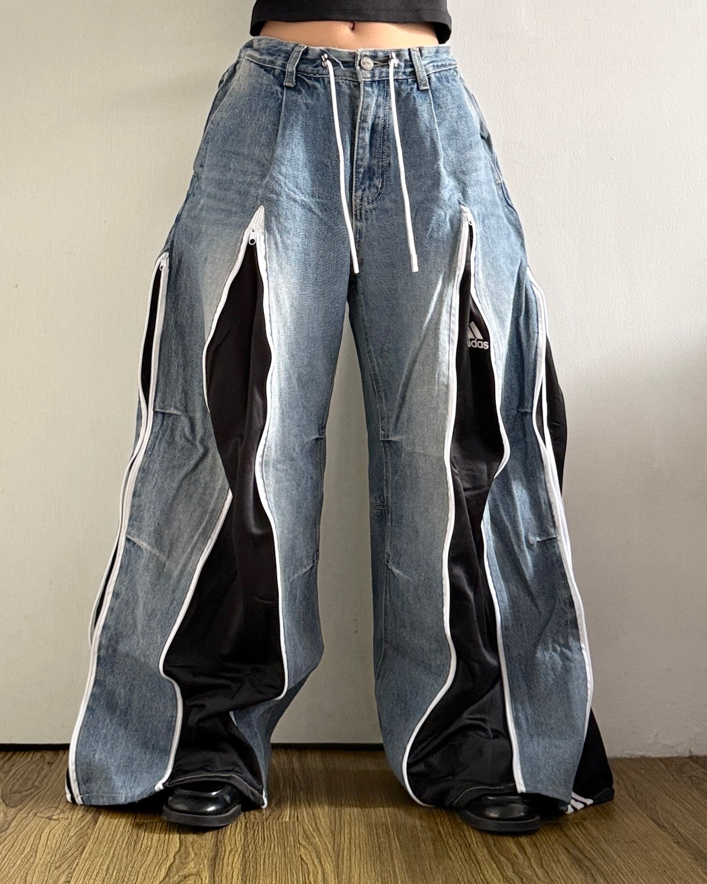 [BIG SIZE] Zipper Pants 0295