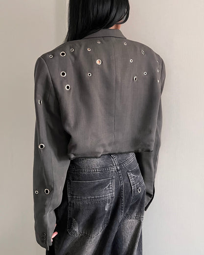 Eyelet Blazer 006