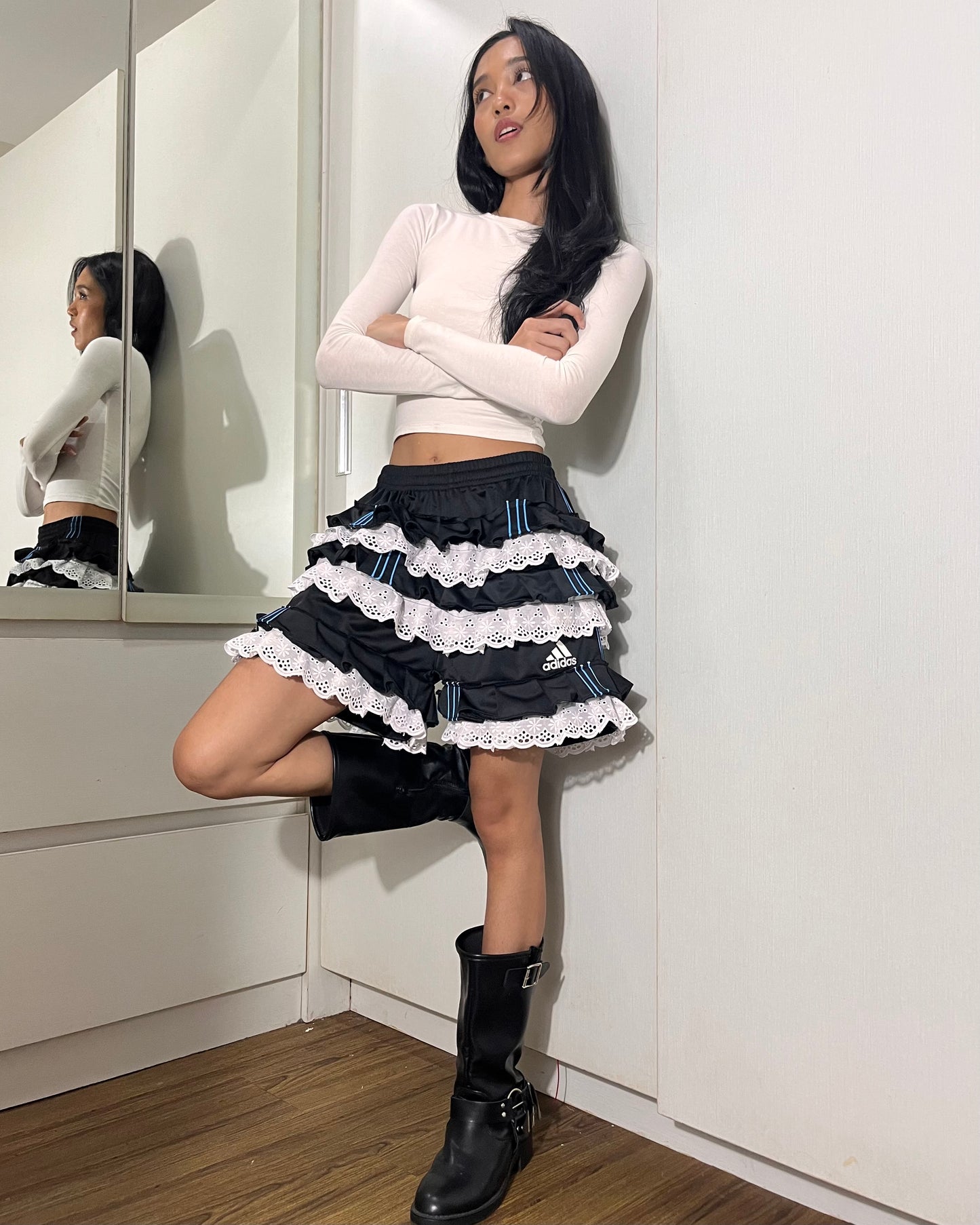 Ruffle Skort 035