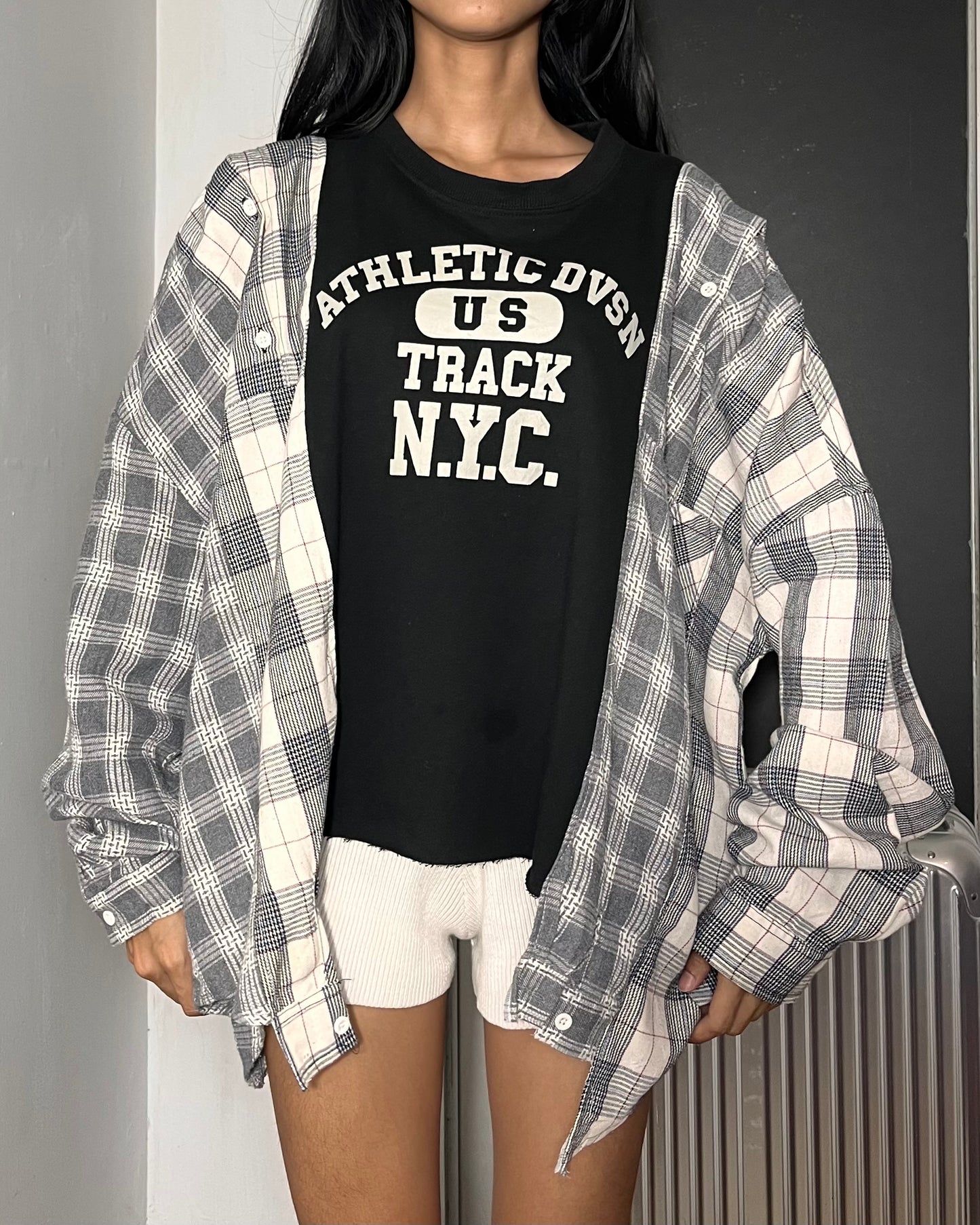Deconstructed Flannel Shirt 011