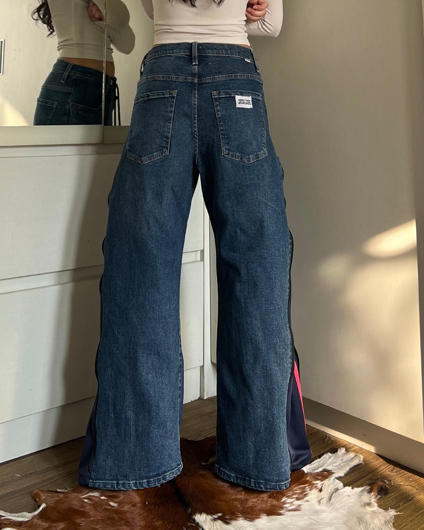 Zipper Pants 078