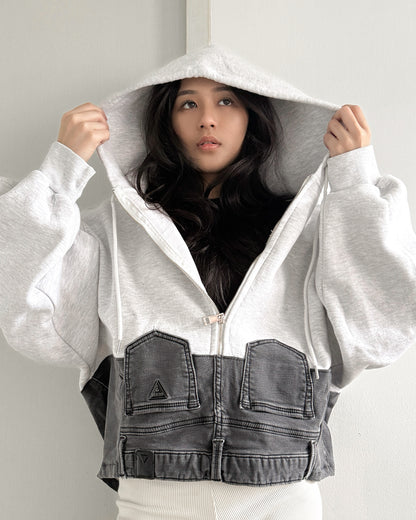 Denim Hoodie 003