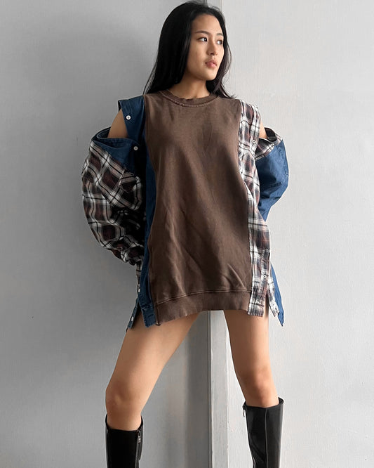 Flannel Sweater 072