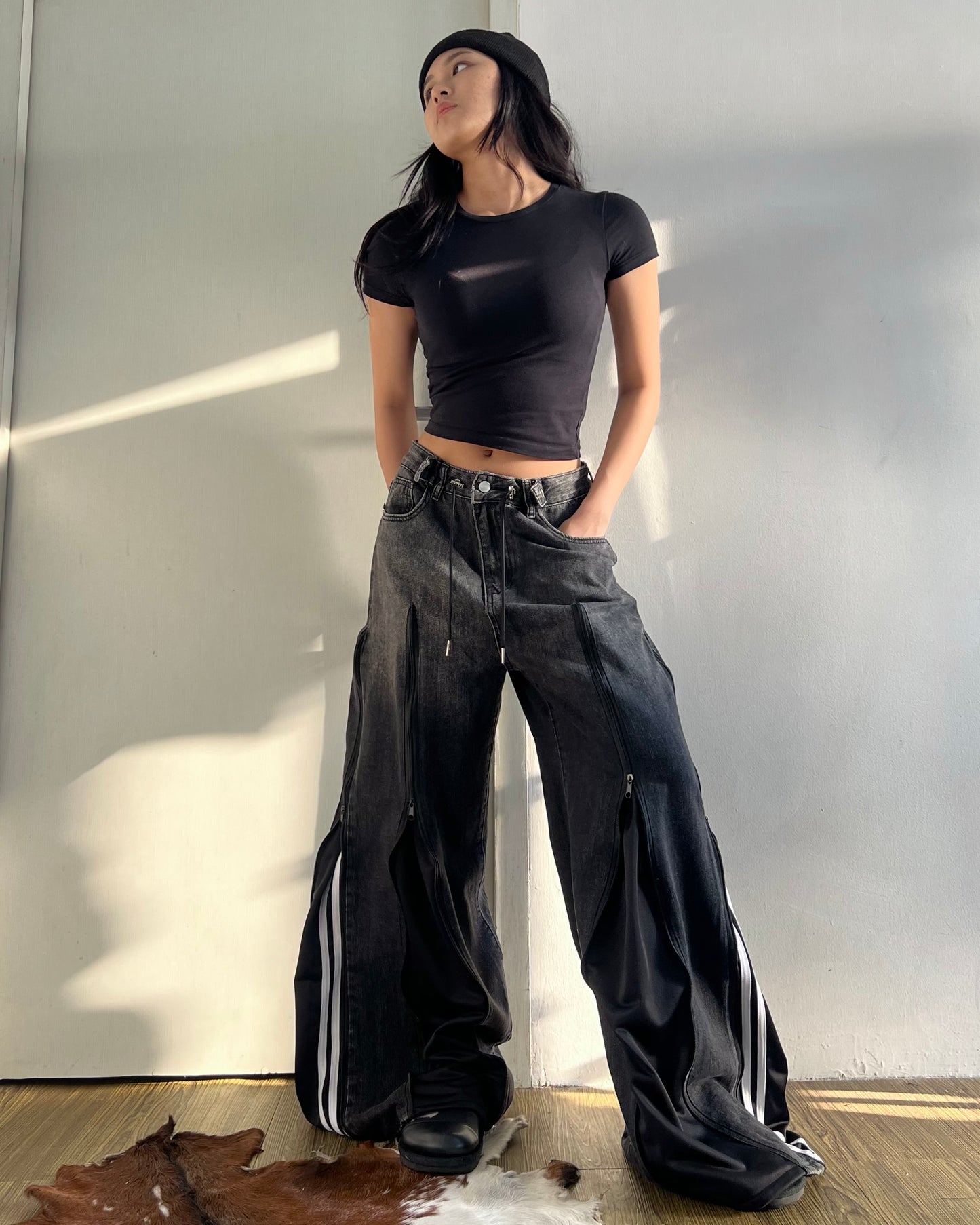 Zipper Pants 0146