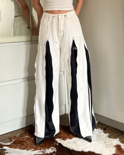 Zipper Pants 043
