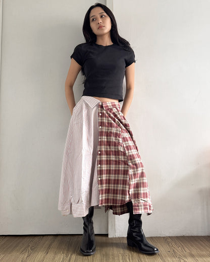 Button-up Maxi Skirt 061