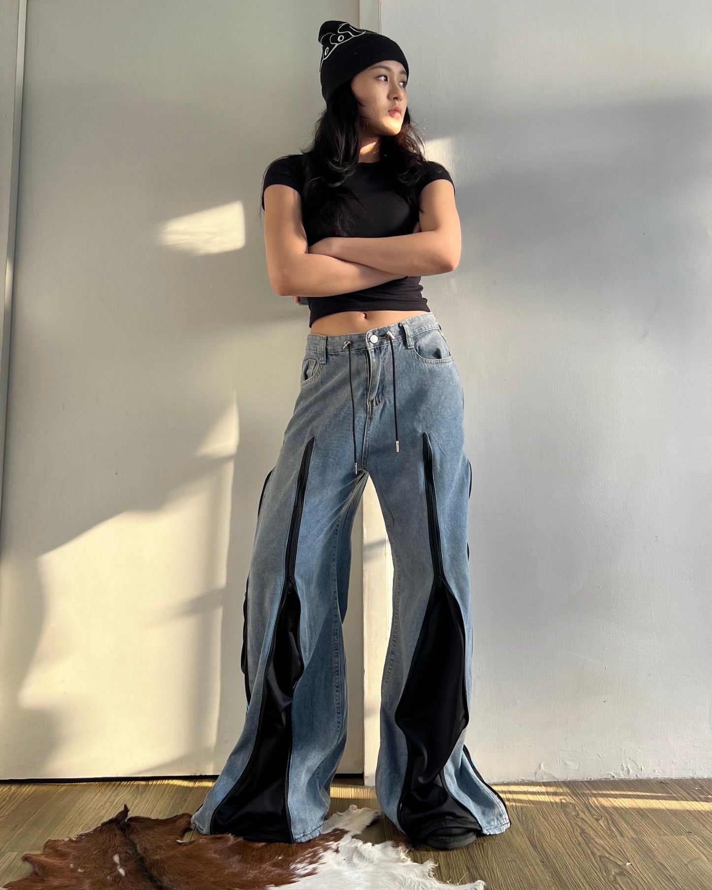 Zipper Pants 0143