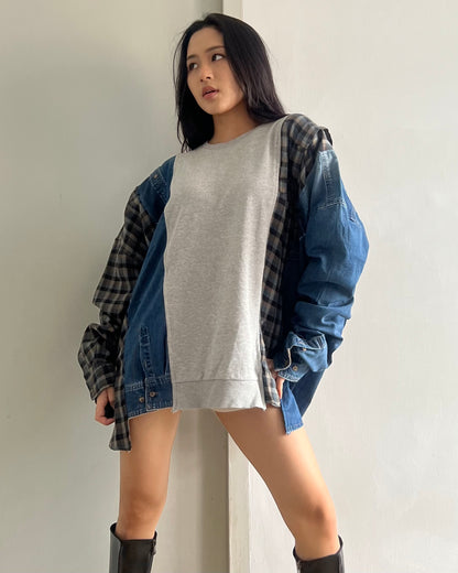 Flannel Sweater 066