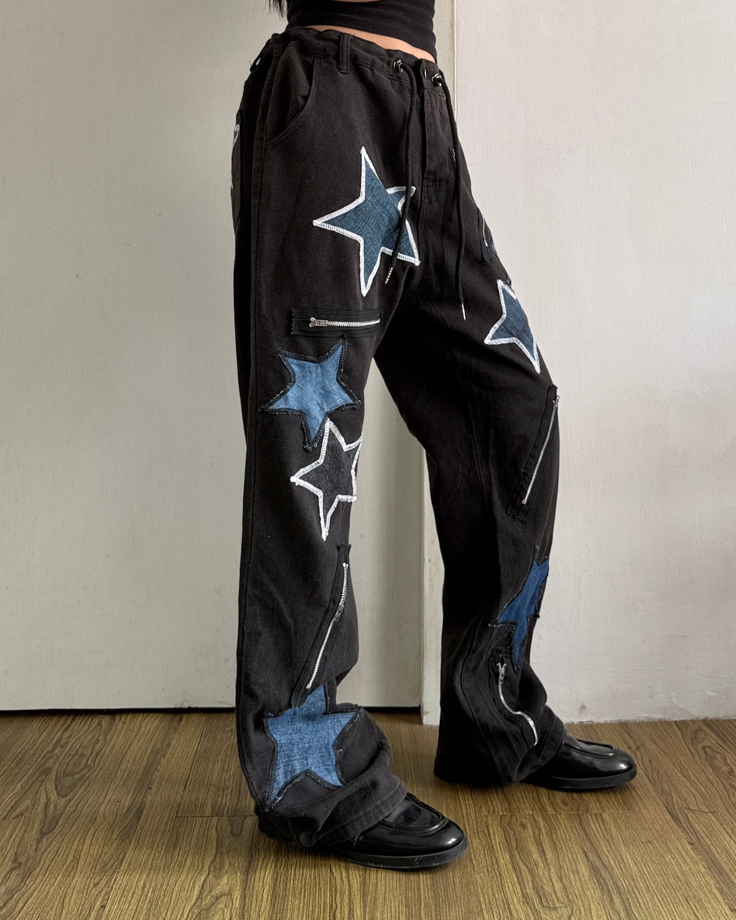 Star Patch Pants 005