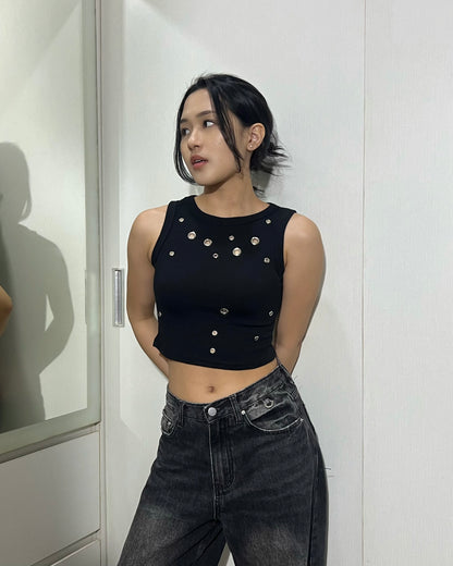 Eyelet Rib Tank 003
