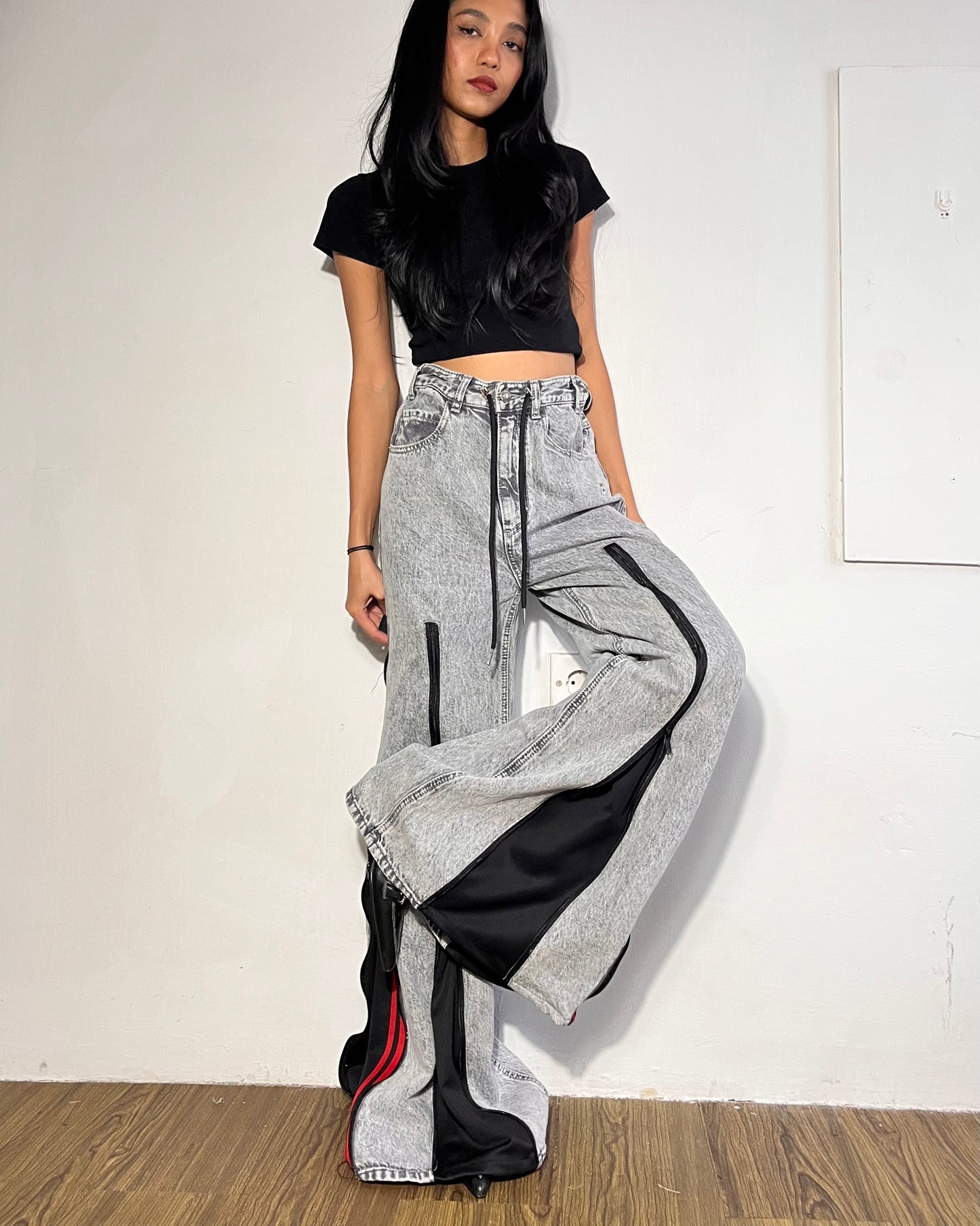 Zipper Pants 040