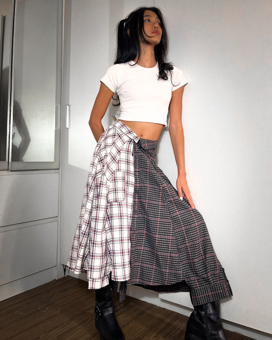 Button-up Maxi Skirt 010
