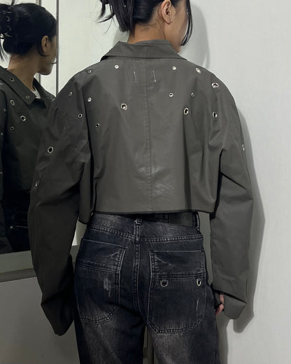 Eyelet Blazer 015
