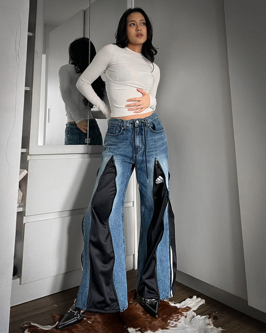 Zipper Pants 076