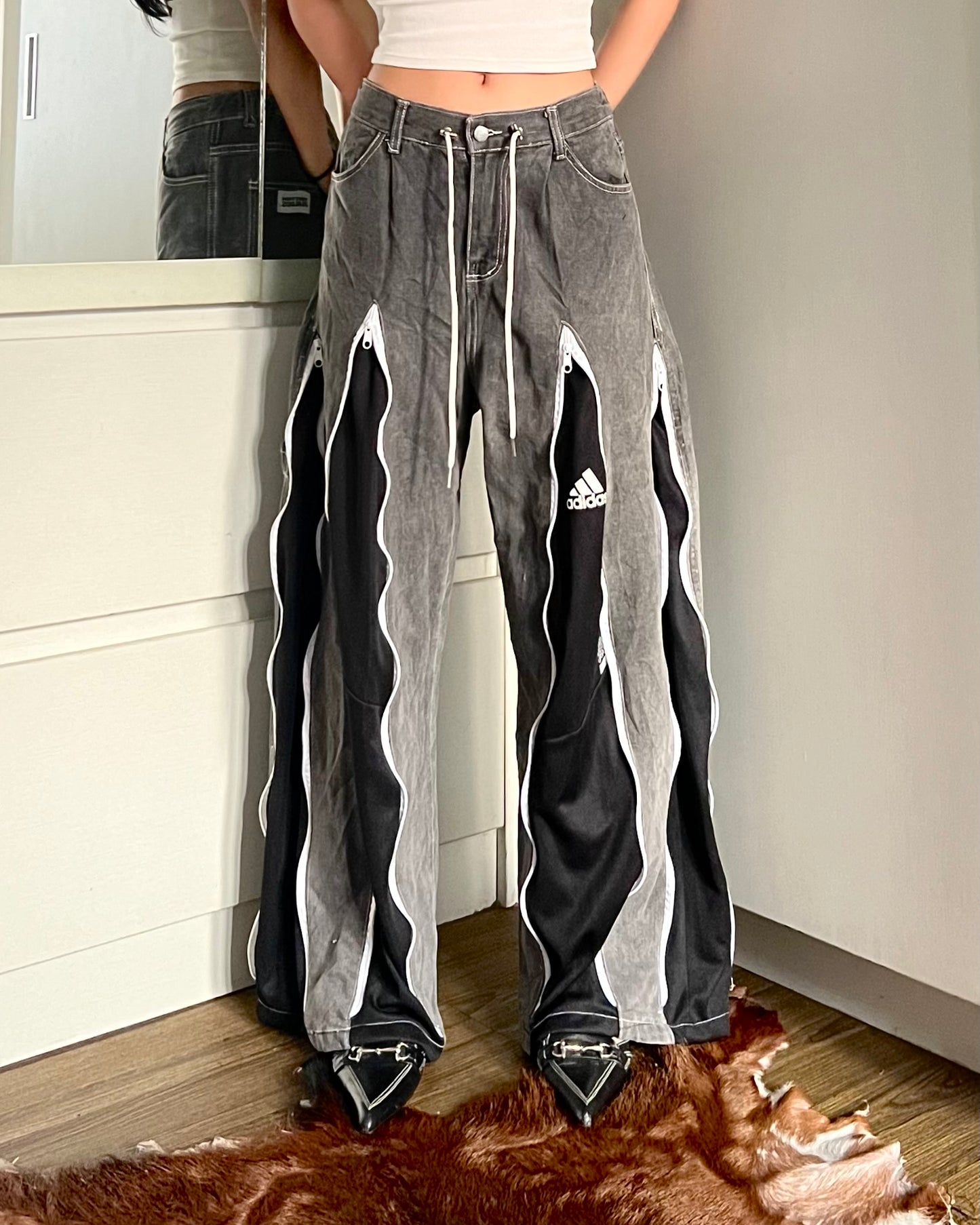 Zipper Pants 098