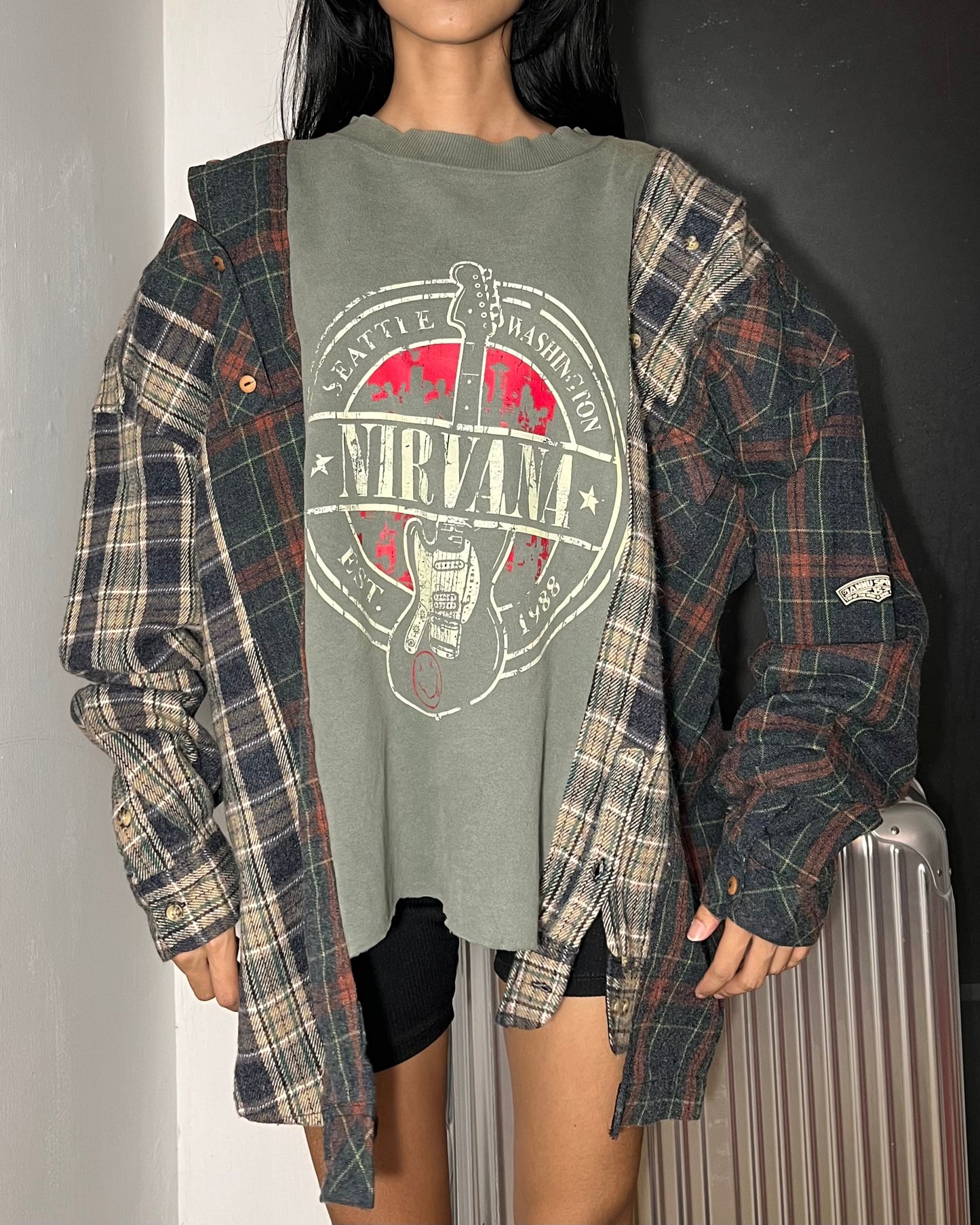 Deconstruct Flannel Shirt 016