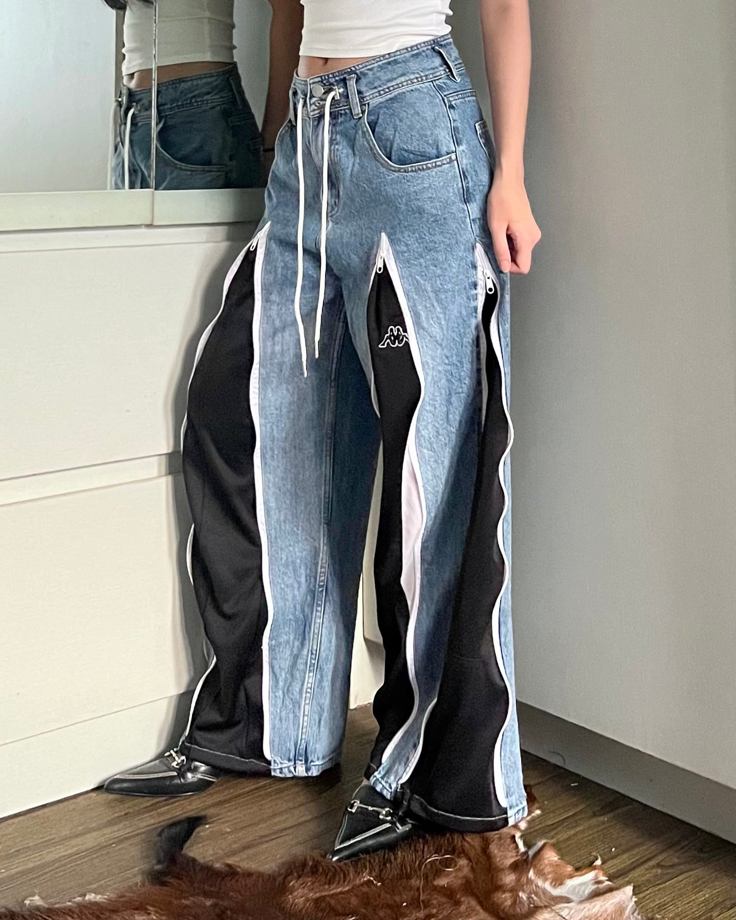 Zipper Pants 090