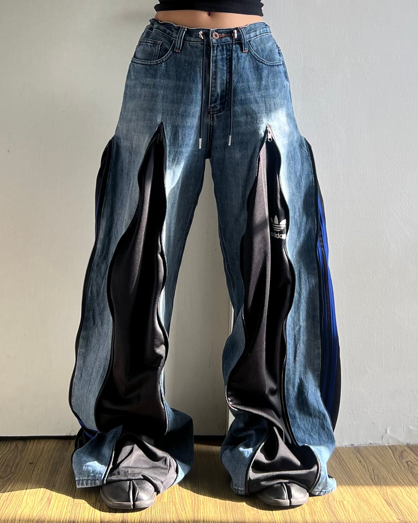[BIG SIZE] Zipper Pants 0204