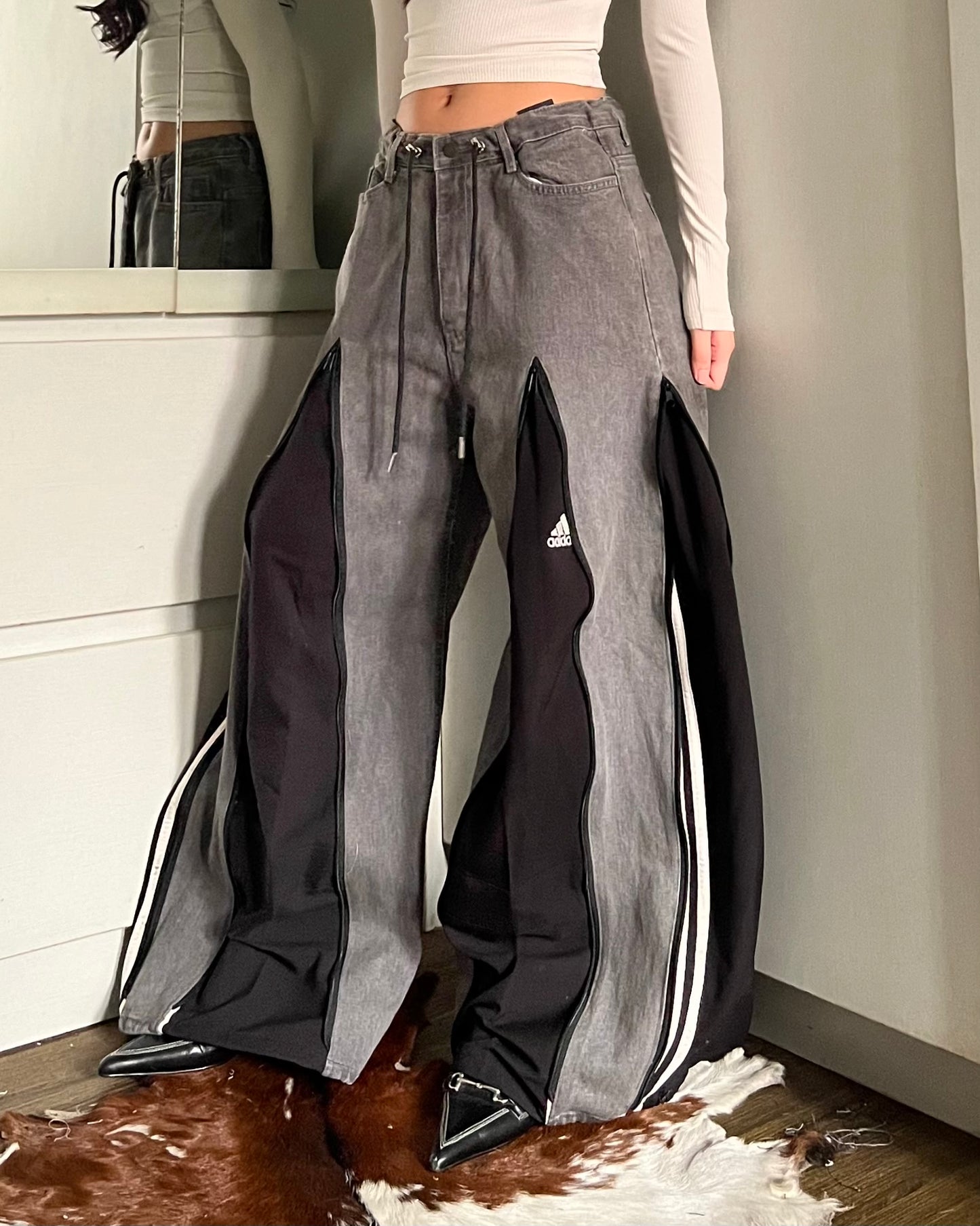 Zipper Pants 062