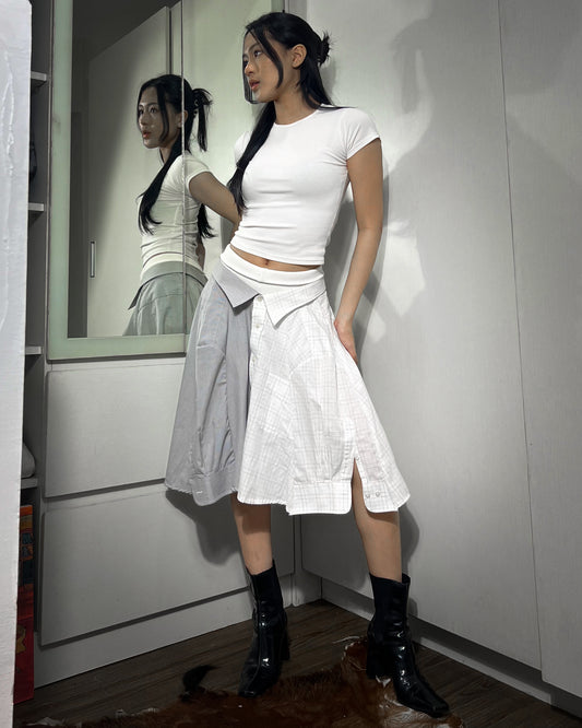 Button-up Skirt 001