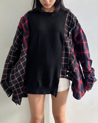 Flannel Sweater 044