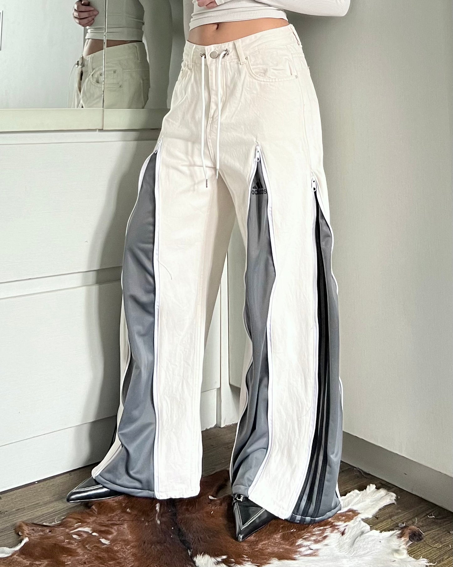 Zipper Pants 075