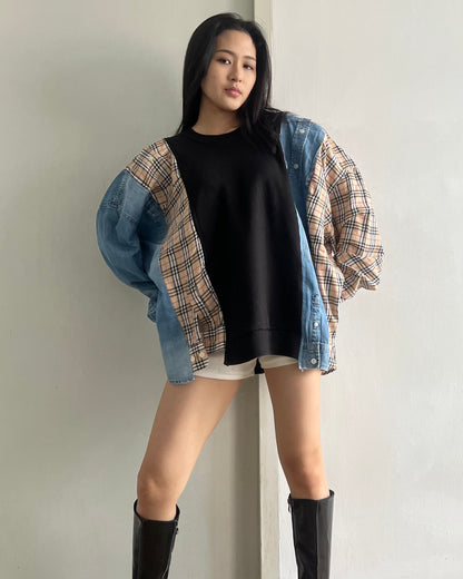Flannel Sweater 075