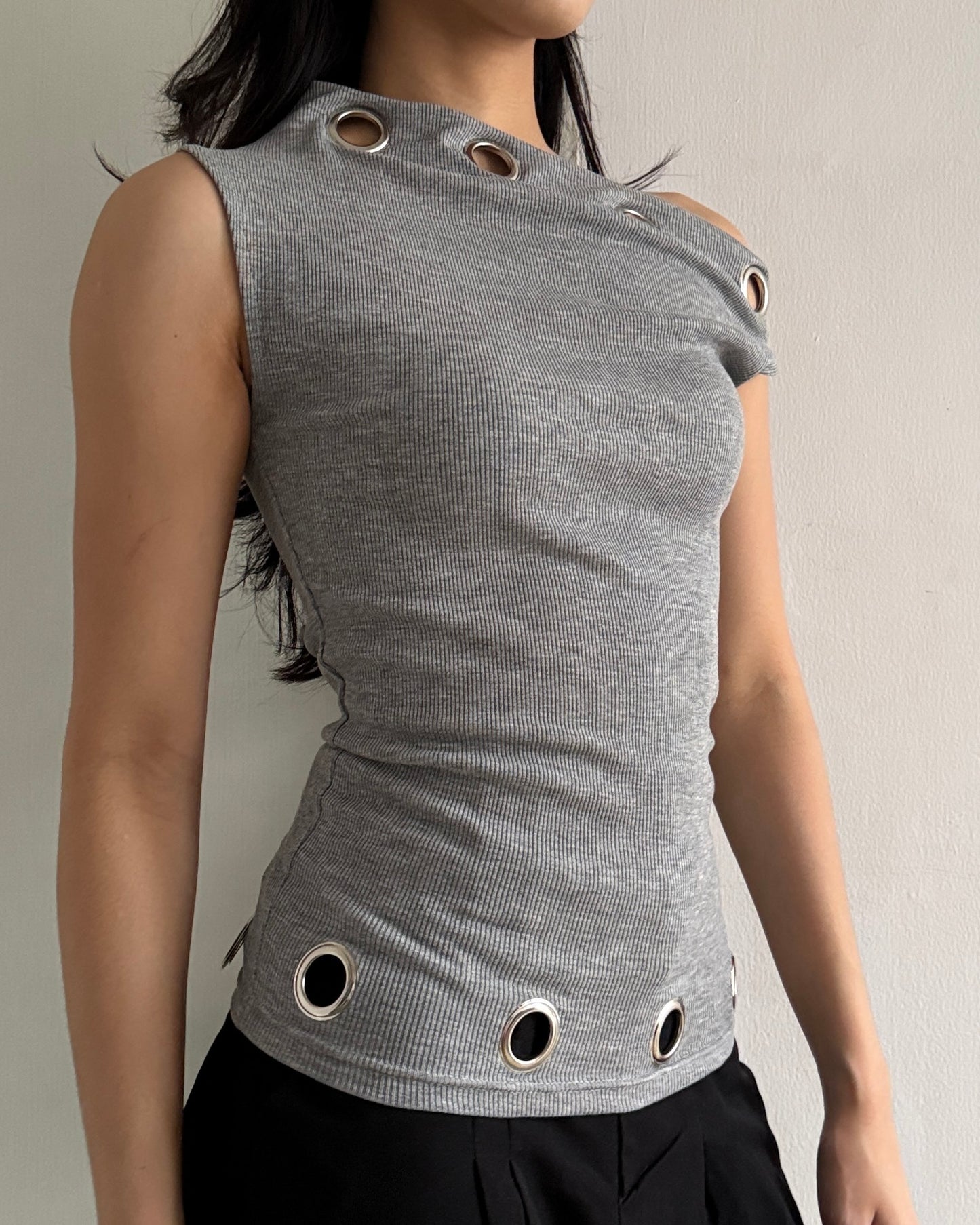 BULLET CURVE TOP - GREY