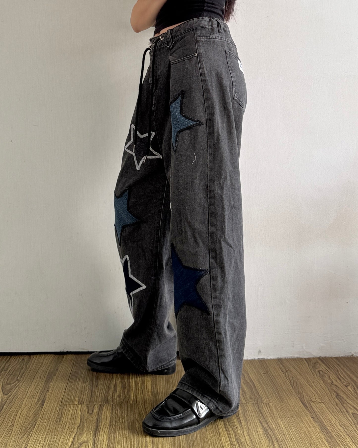 Star Patch Pants 004