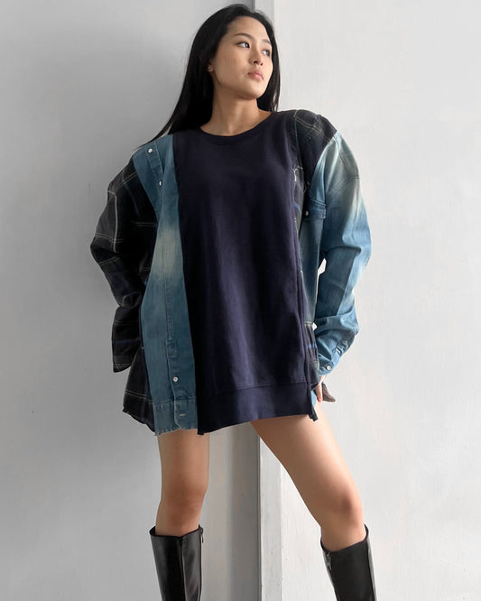 Flannel Sweater 076