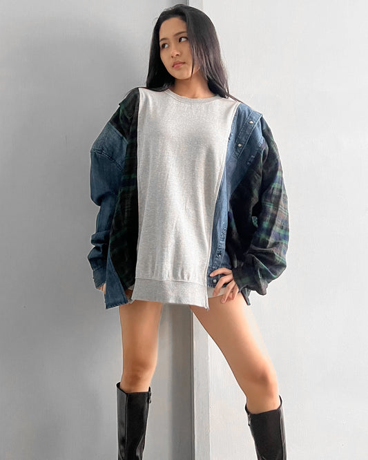 Flannel Sweater 068