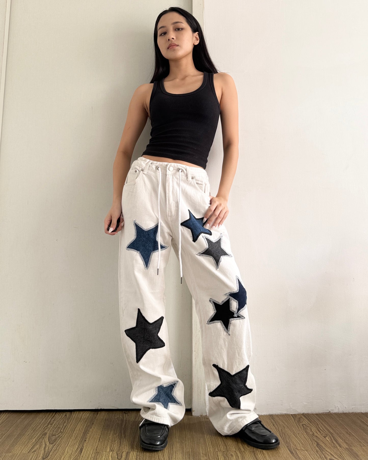 Star Patch Pants 003