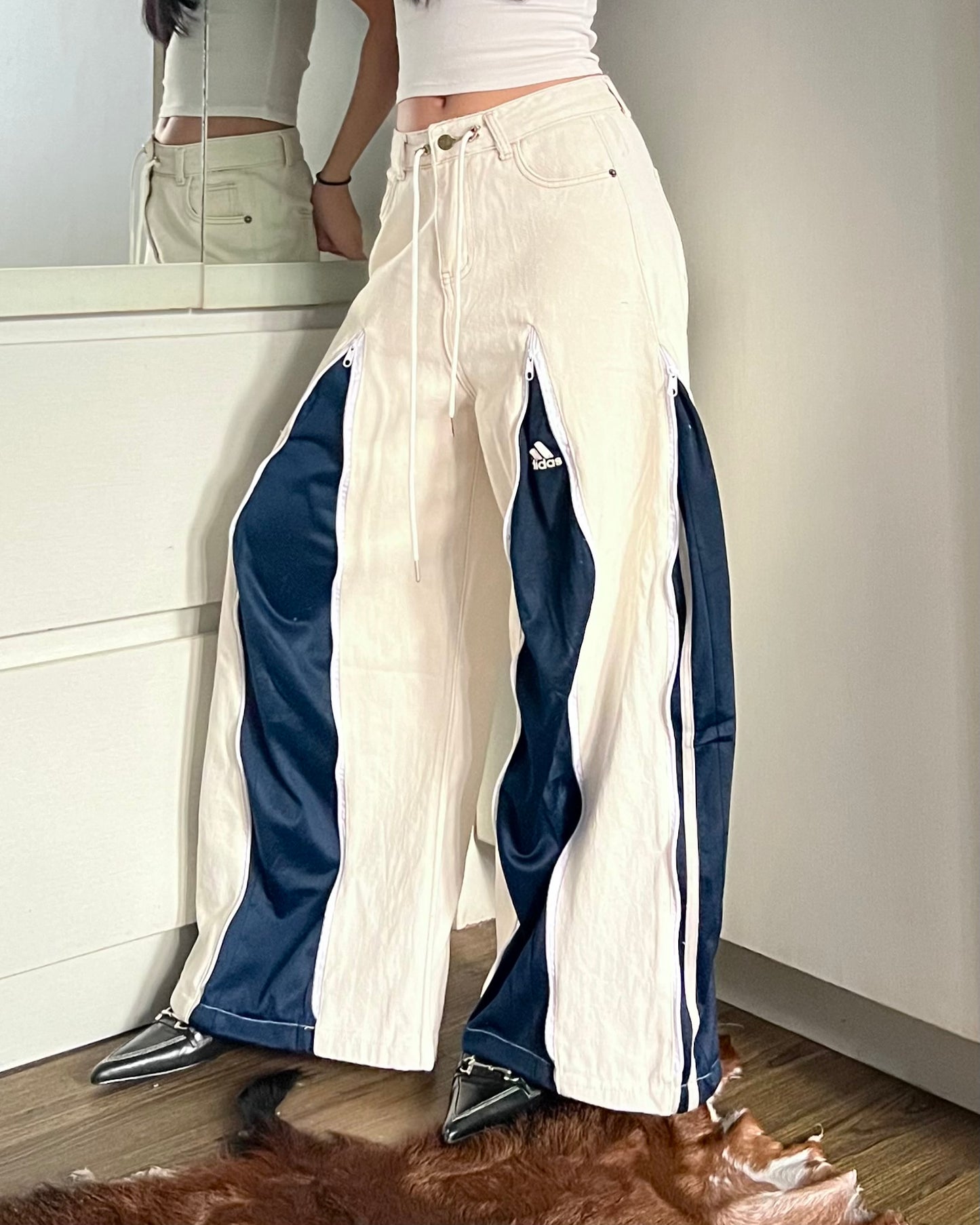 Zipper Pants 096