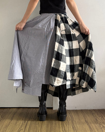 Button-up Maxi Skirt 066