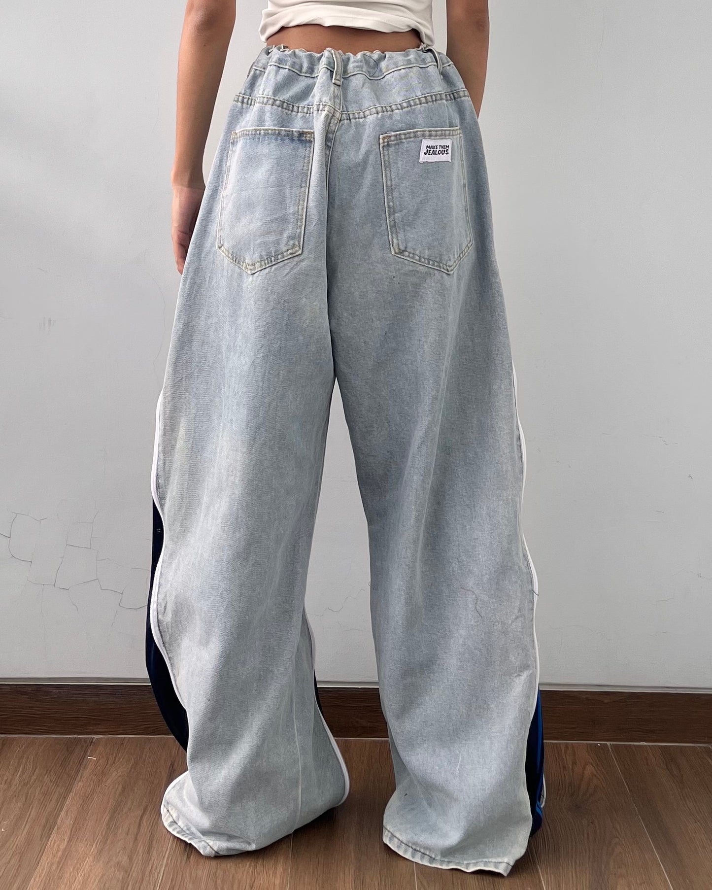 [BIG SIZE] Zipper Pants 021
