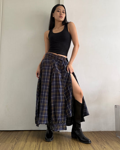 Button-up Maxi Skirt 057