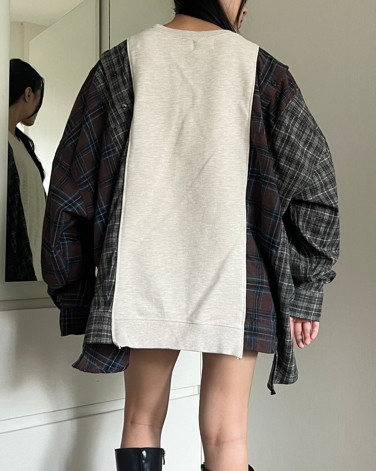 Deconstruct Flannel Shirt 038