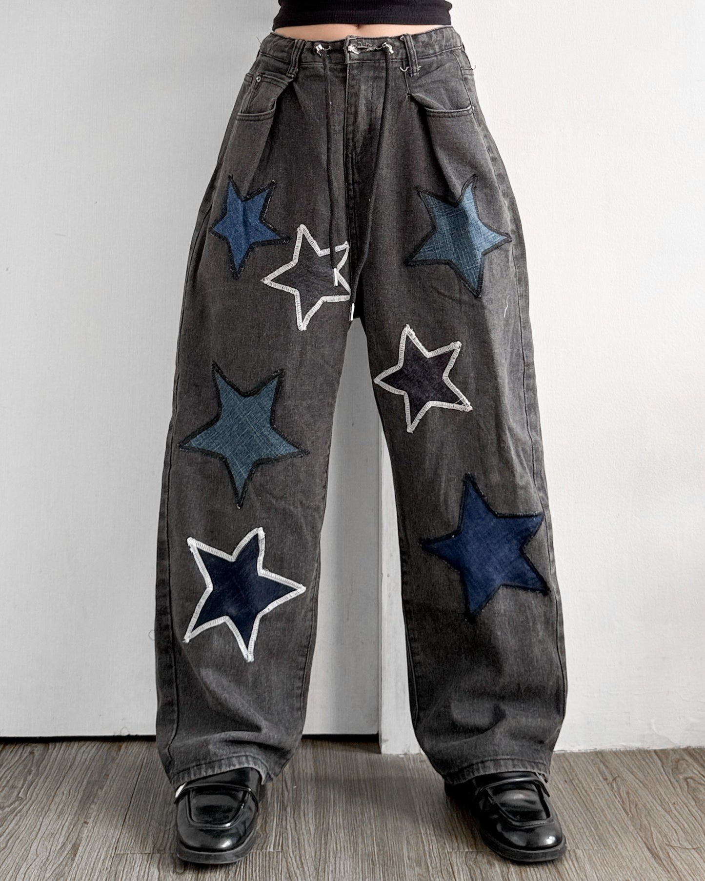 Star Patch Pants 004