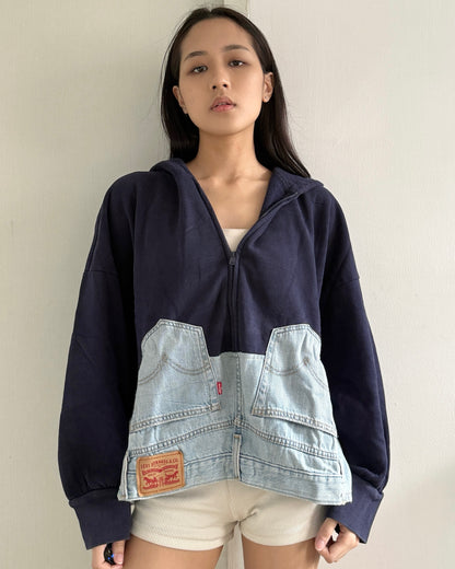 Denim Hoodie 011