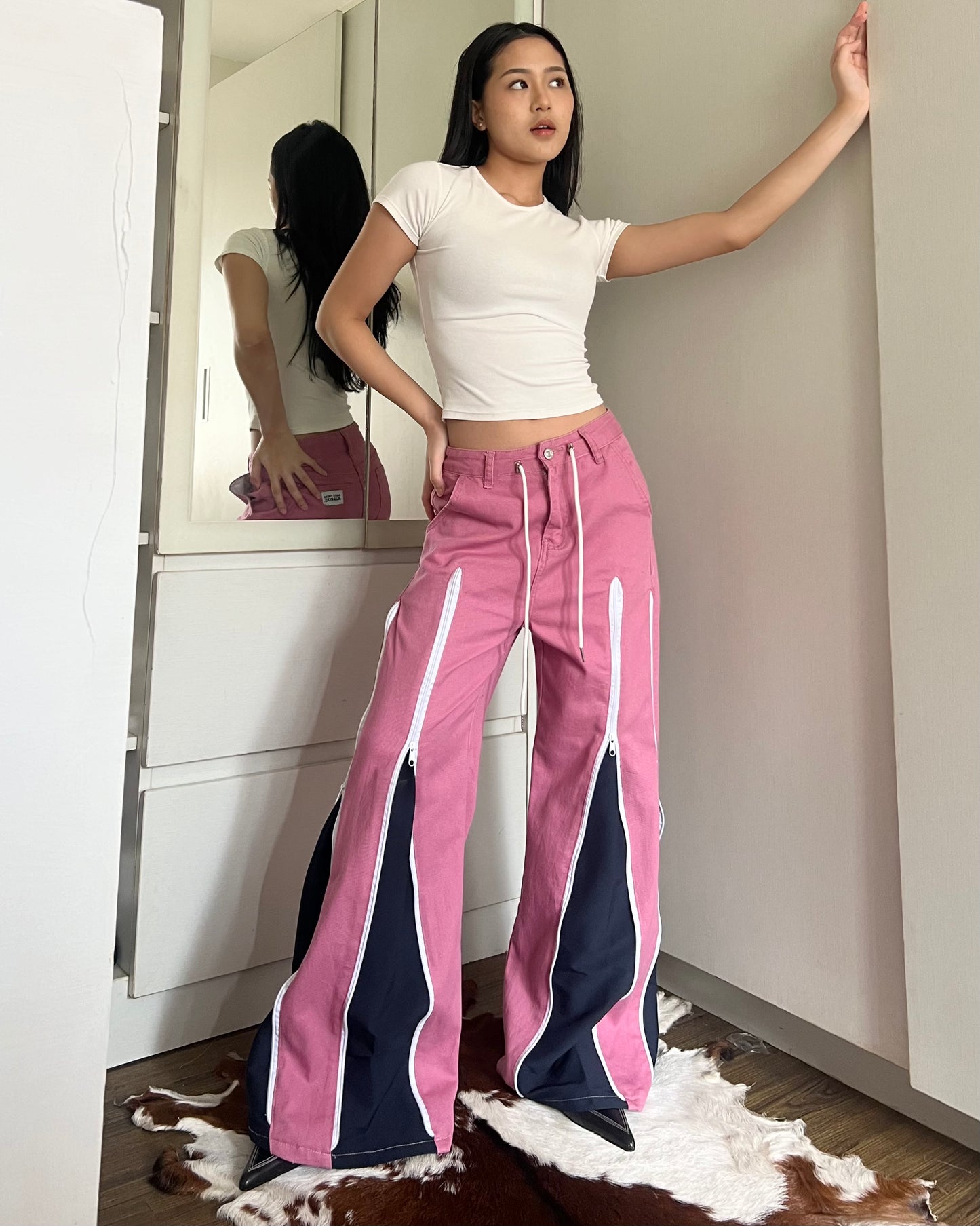 Zipper Pants 061
