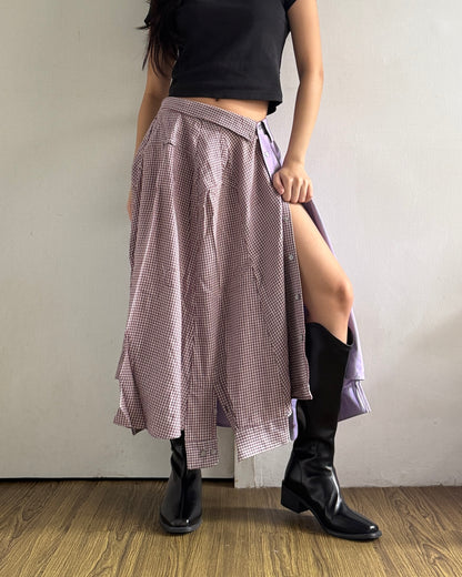 Button-up Maxi Skirt 064