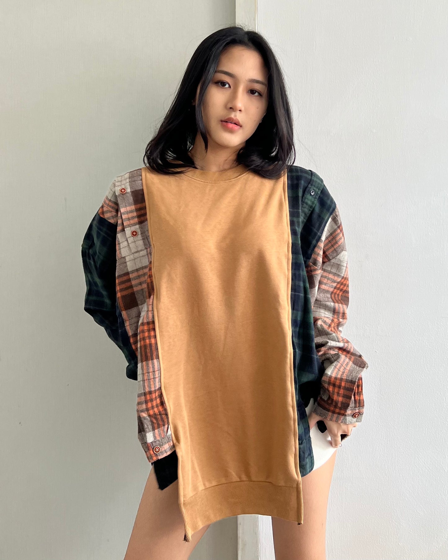 Flannel Sweater 052